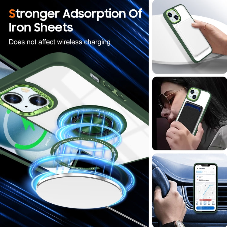 For iPhone 14 Plus Magnetic Rotating Ring Holder Phone Case