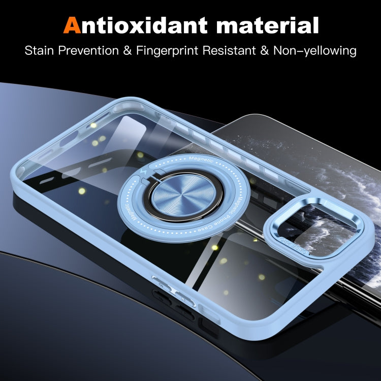 For iPhone 11 Pro Magnetic Rotating Ring Holder Phone Case