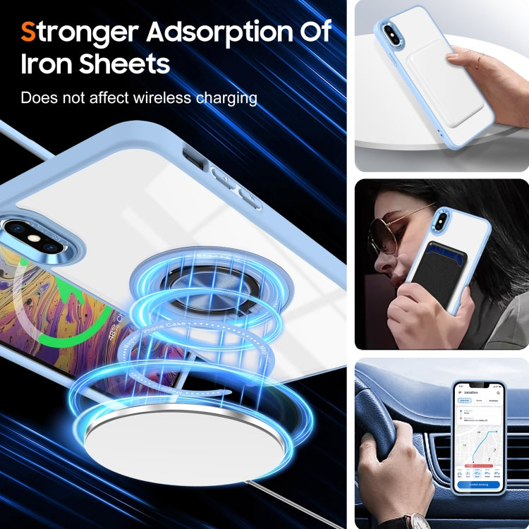 For iPhone XS / X Magnetic Rotating Ring Holder Phone Case