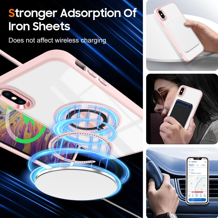 For iPhone XR Magnetic Rotating Ring Holder Phone Case