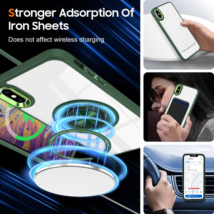 For iPhone XR Magnetic Rotating Ring Holder Phone Case