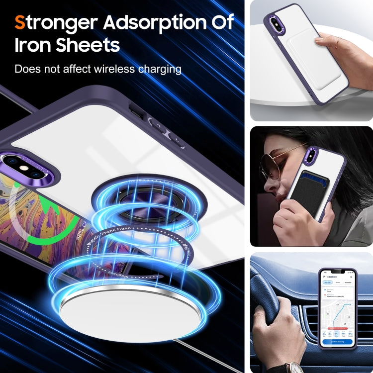 For iPhone XR Magnetic Rotating Ring Holder Phone Case