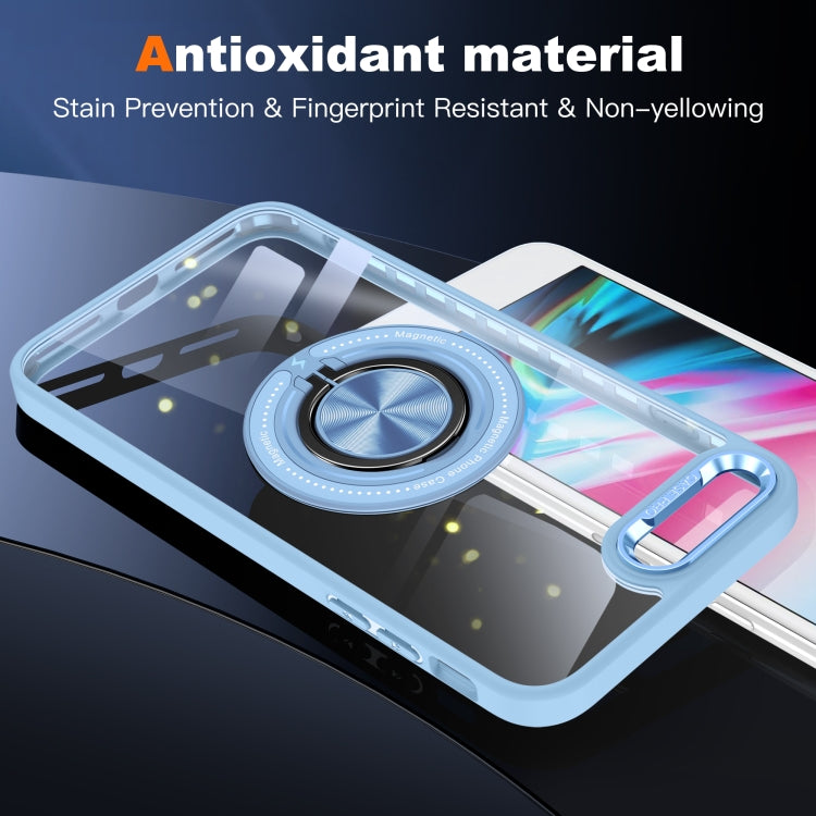 For iPhone 8 Plus / 7 Plus Magnetic Rotating Ring Holder Phone Case
