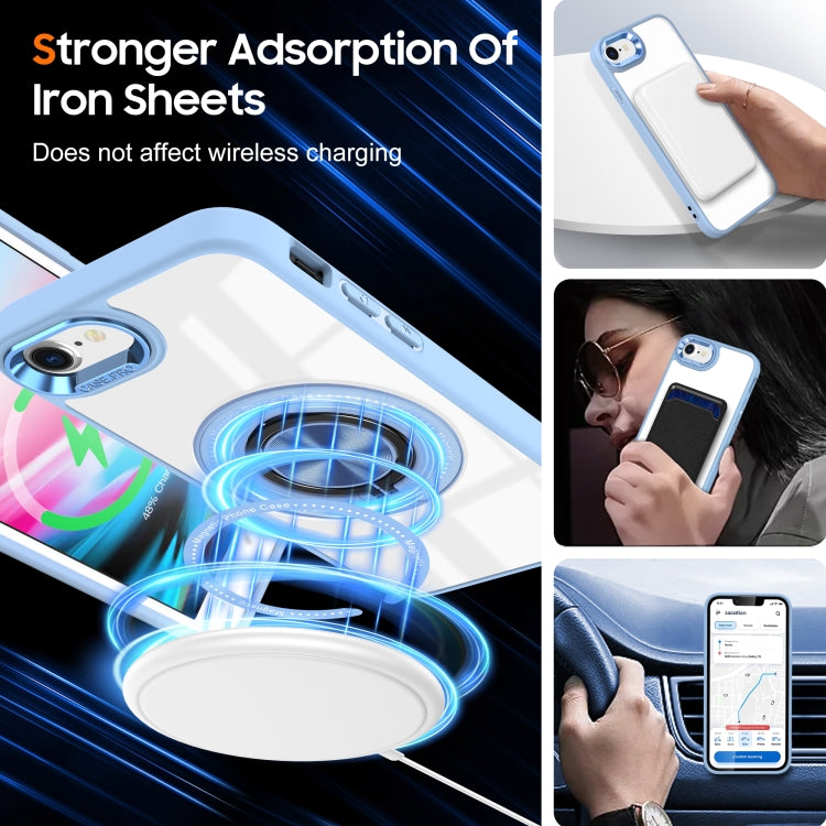 For iPhone SE 2022 / 2020 / 8 / 7 Magnetic Rotating Ring Holder Phone Case