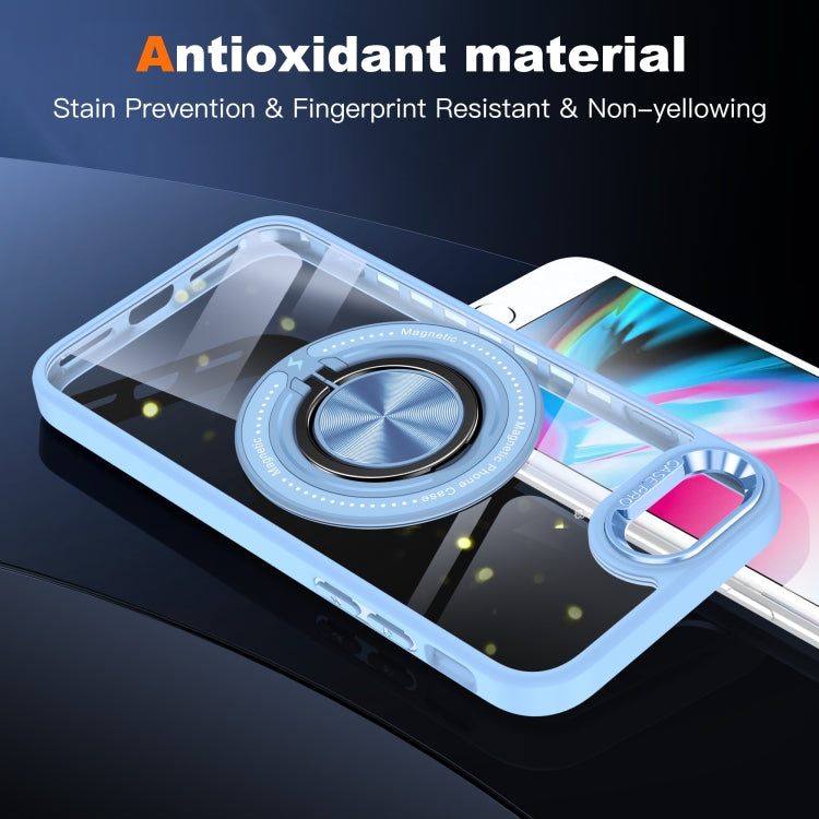 For iPhone SE 2022 / 2020 / 8 / 7 Magnetic Rotating Ring Holder Phone Case