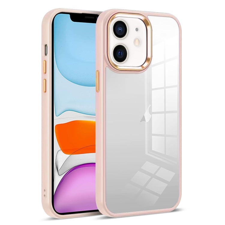 For iPhone 11 Colorful Armor Transparent Phone Case