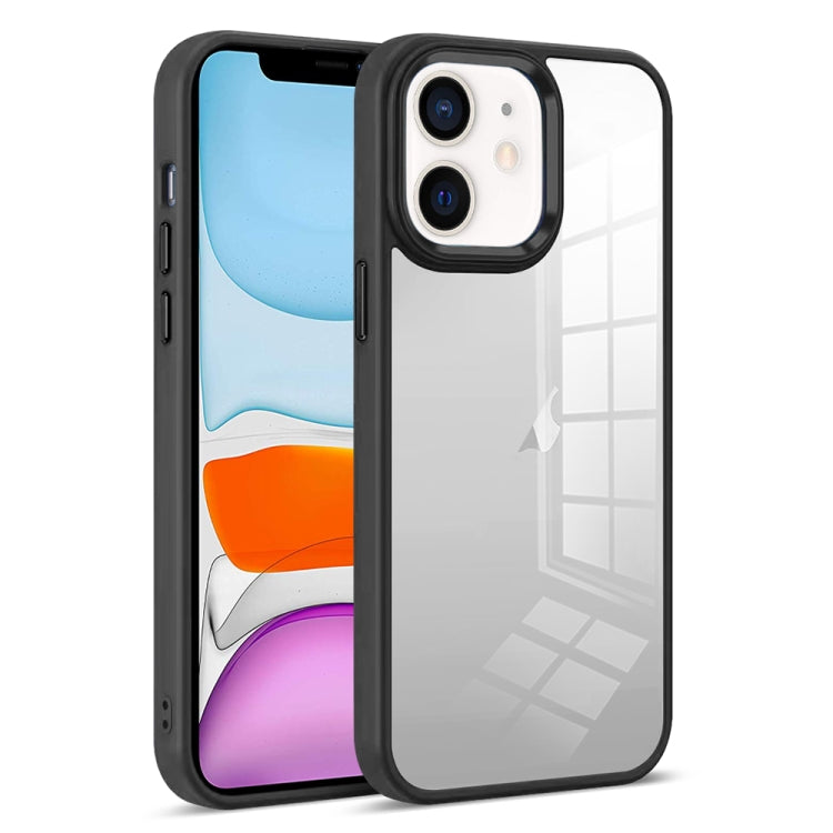 For iPhone 11 Colorful Armor Transparent Phone Case