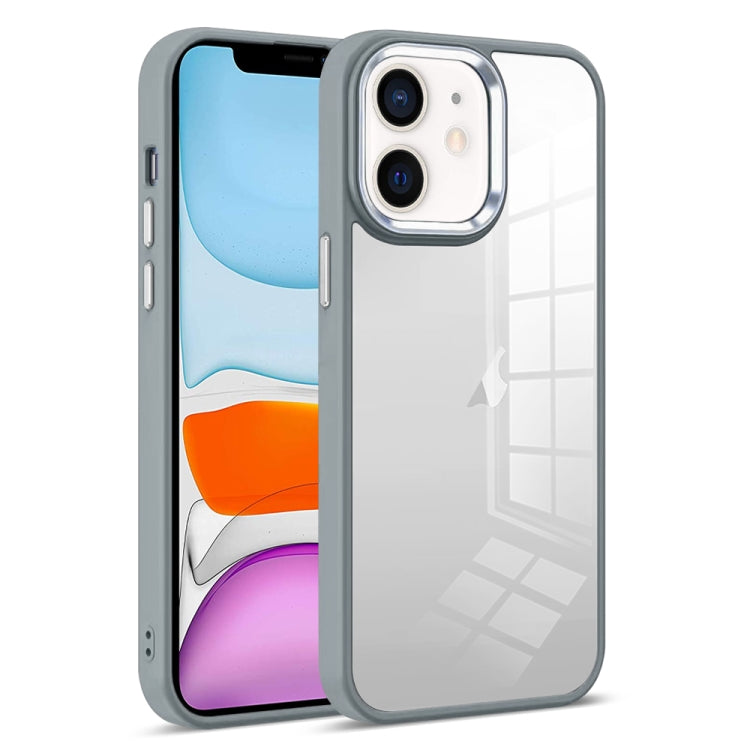 For iPhone 11 Colorful Armor Transparent Phone Case