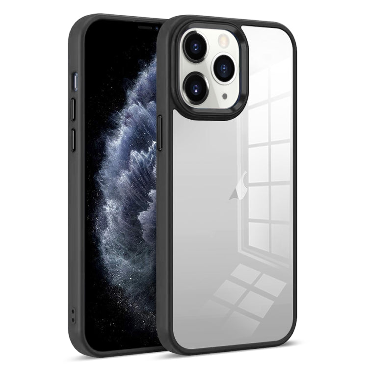 For iPhone 11 Pro Colorful Armor Transparent Phone Case