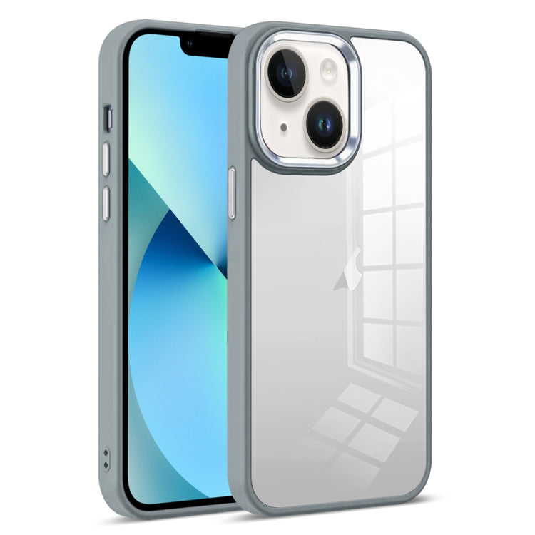 For iPhone 13 Colorful Armor Transparent Phone Case
