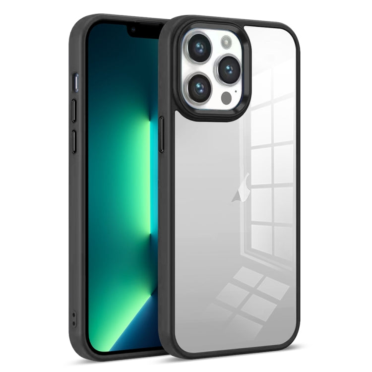 For iPhone 13 Pro Colorful Armor Transparent Phone Case