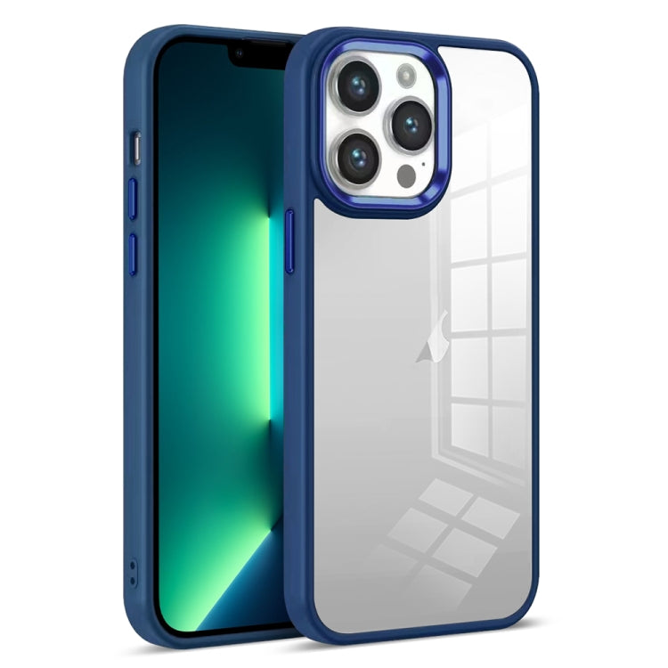 For iPhone 13 Pro Colorful Armor Transparent Phone Case