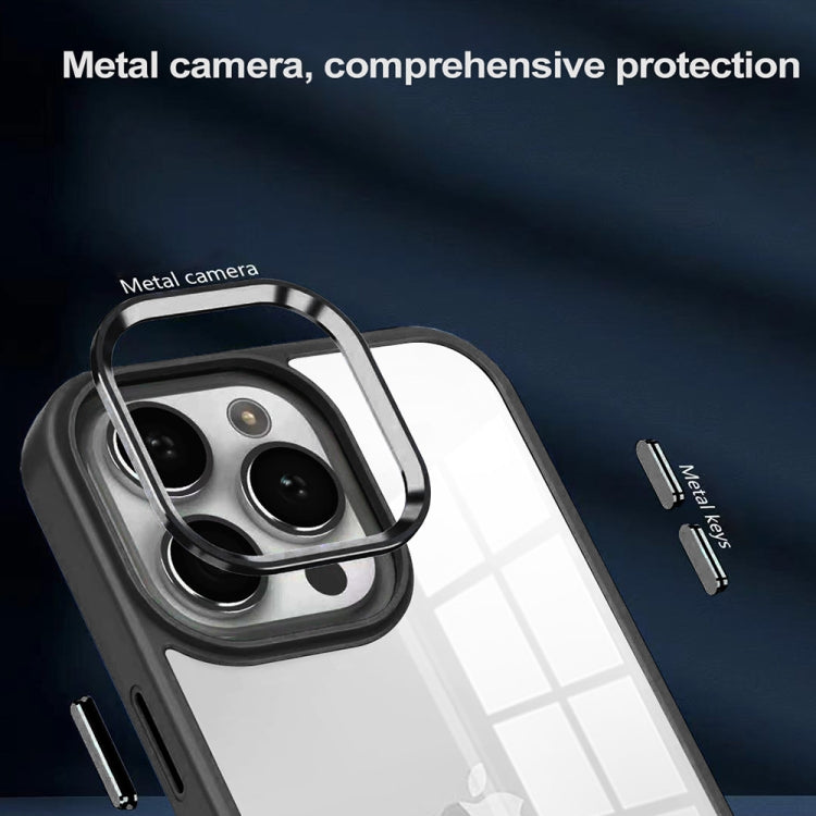 For iPhone 13 Colorful Armor Transparent Phone Case