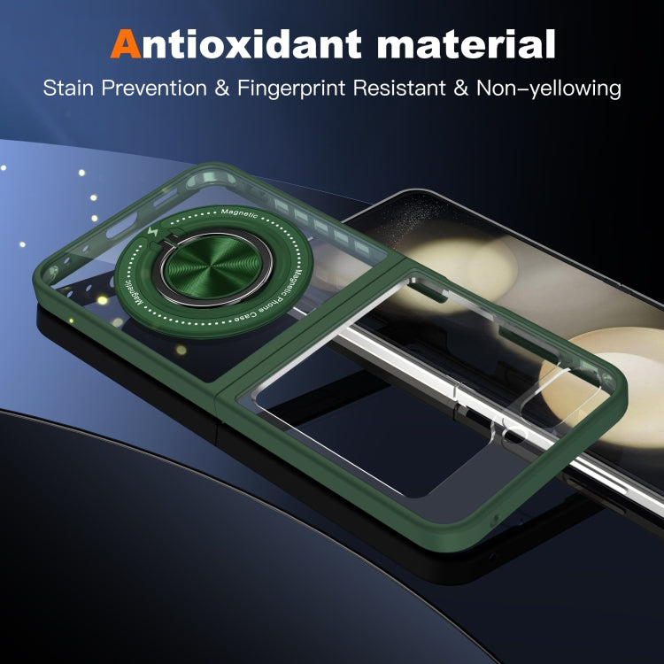 For Samsung Galaxy Z Flip6 / Flip7 FE Magnetic Rotating Ring Holder Phone Case