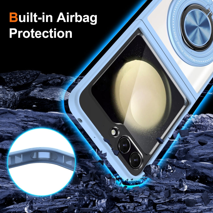 For Samsung Galaxy Z Flip6 / Flip7 FE Magnetic Rotating Ring Holder Phone Case