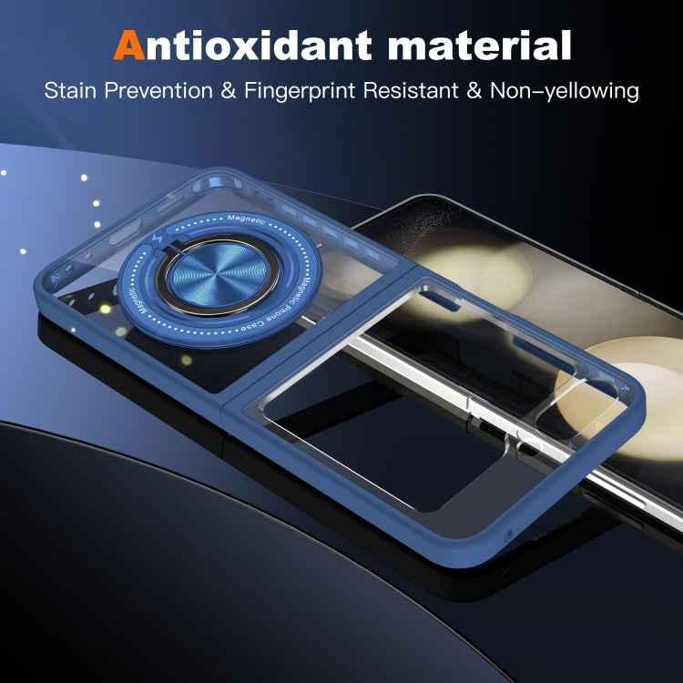 For Samsung Galaxy Z Flip6 / Flip7 FE Magnetic Rotating Ring Holder Phone Case