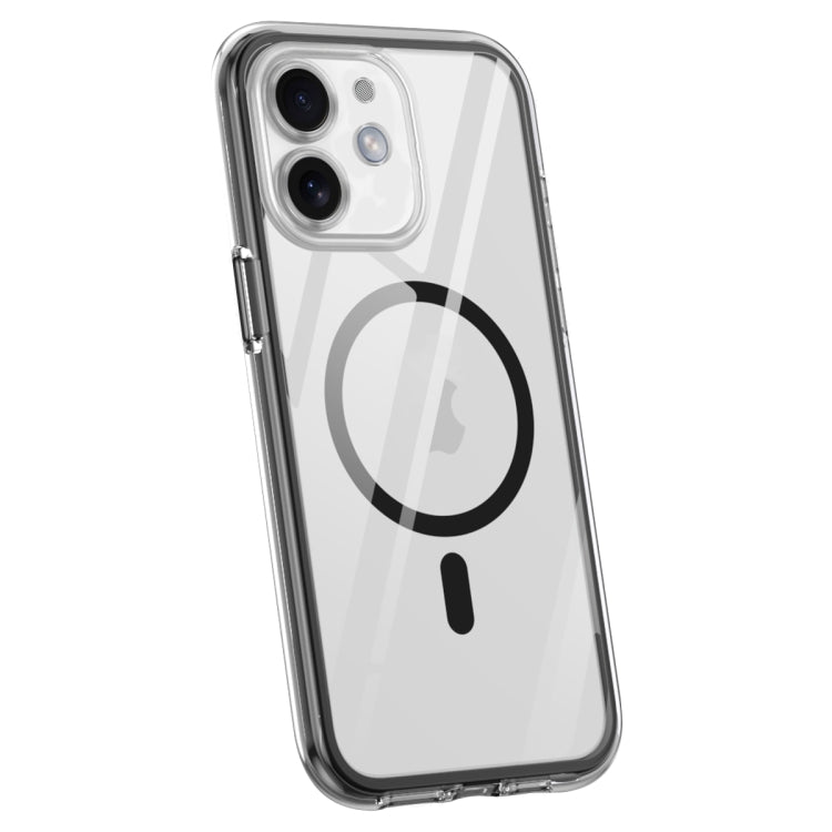For iPhone 12 Vacuum Airbag Y1 Series Transparent MagSafe Magnetic Phone Case