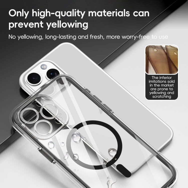 For iPhone 15 Plus Vacuum Airbag Y1 Series Transparent MagSafe Magnetic Phone Case