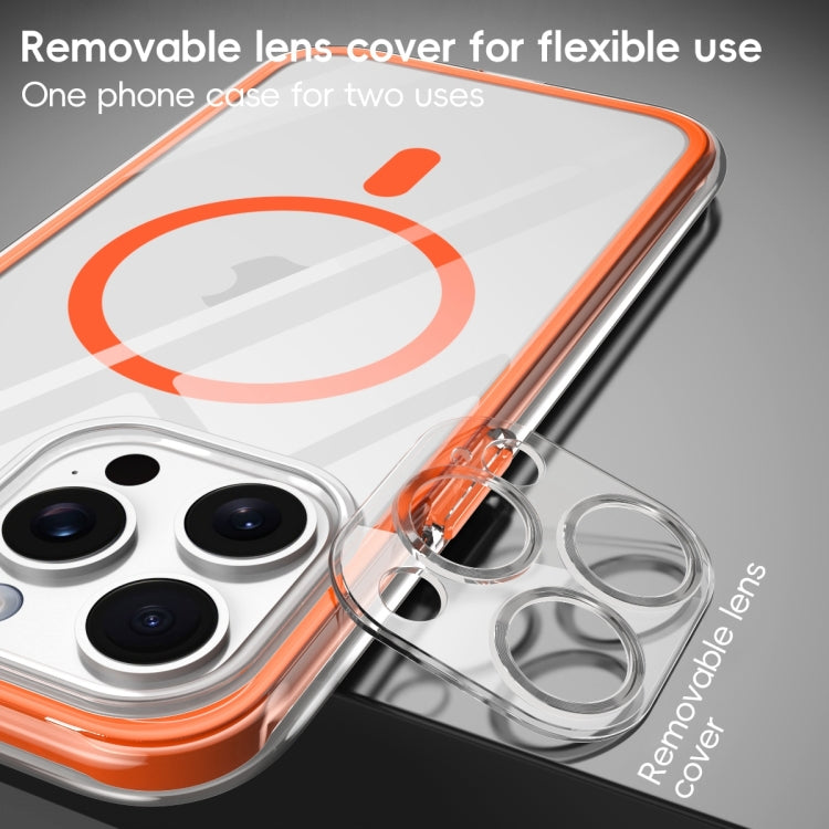 For iPhone 15 Plus Vacuum Airbag Y1 Series Transparent MagSafe Magnetic Phone Case