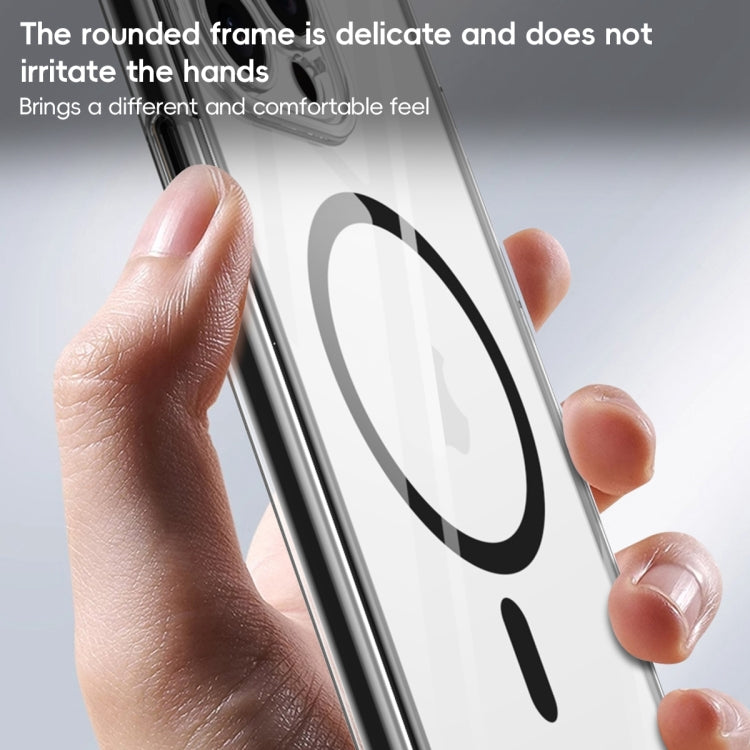 For iPhone 15 Pro Vacuum Airbag Y1 Series Transparent MagSafe Magnetic Phone Case
