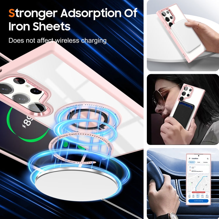 For Samsung Galaxy S24 Ultra 5G Magnetic Rotating Ring Holder Phone Case