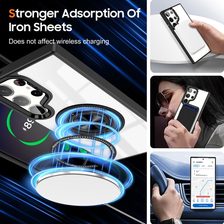 For Samsung Galaxy S24 Ultra 5G Magnetic Rotating Ring Holder Phone Case