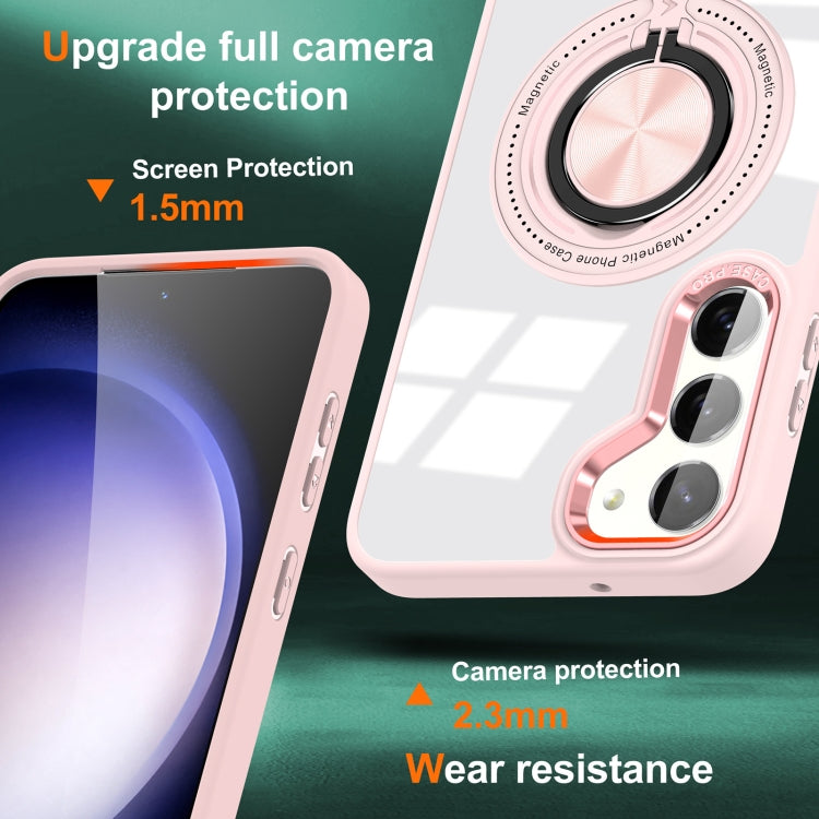 For Samsung Galaxy S23 5G Magnetic Rotating Ring Holder Phone Case