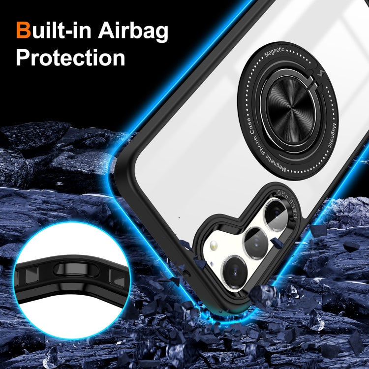 For Samsung Galaxy S23 5G Magnetic Rotating Ring Holder Phone Case