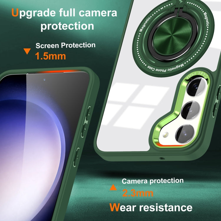 For Samsung Galaxy S23 5G Magnetic Rotating Ring Holder Phone Case