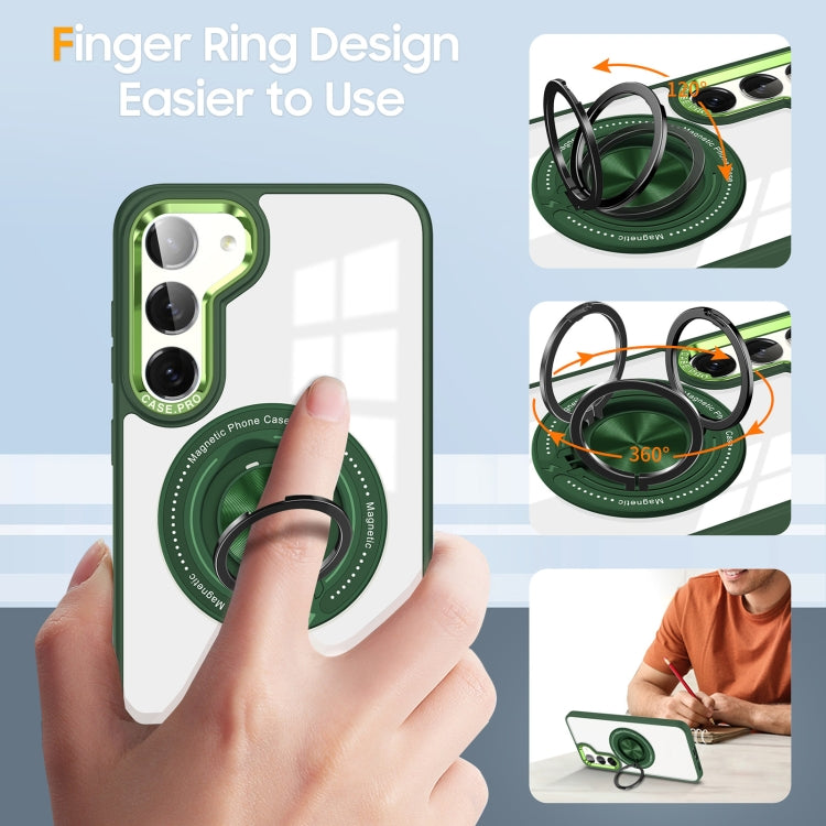 For Samsung Galaxy S23 5G Magnetic Rotating Ring Holder Phone Case