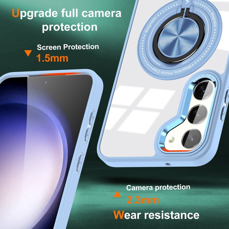 For Samsung Galaxy S23 5G Magnetic Rotating Ring Holder Phone Case