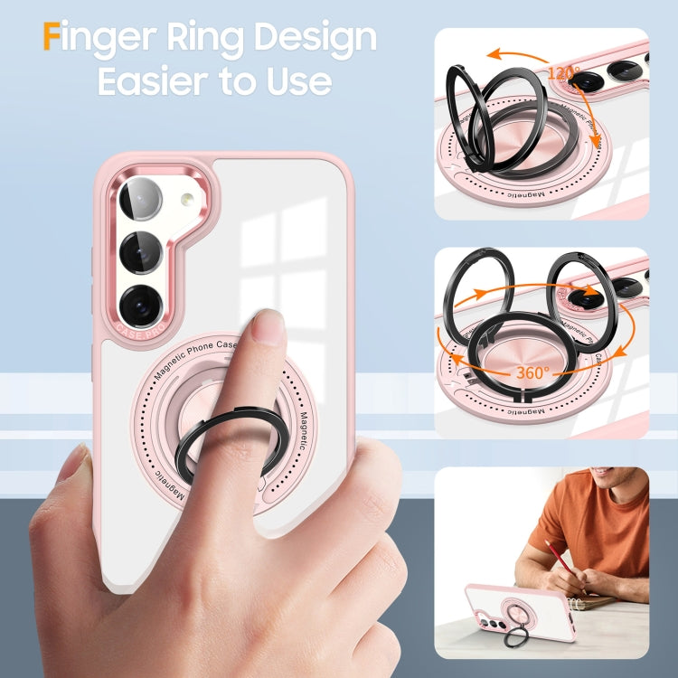 For Samsung Galaxy S23+ 5G Magnetic Rotating Ring Holder Phone Case