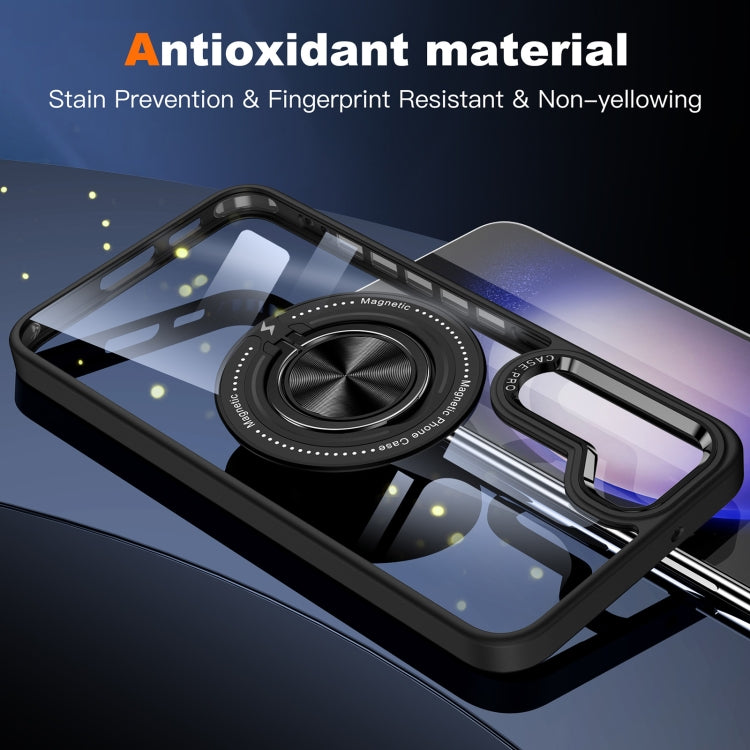 For Samsung Galaxy S23+ 5G Magnetic Rotating Ring Holder Phone Case