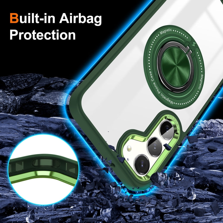 For Samsung Galaxy S23+ 5G Magnetic Rotating Ring Holder Phone Case