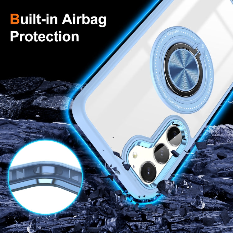 For Samsung Galaxy S23+ 5G Magnetic Rotating Ring Holder Phone Case