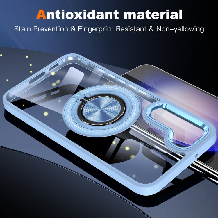 For Samsung Galaxy S23+ 5G Magnetic Rotating Ring Holder Phone Case