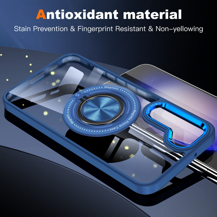 For Samsung Galaxy S23+ 5G Magnetic Rotating Ring Holder Phone Case