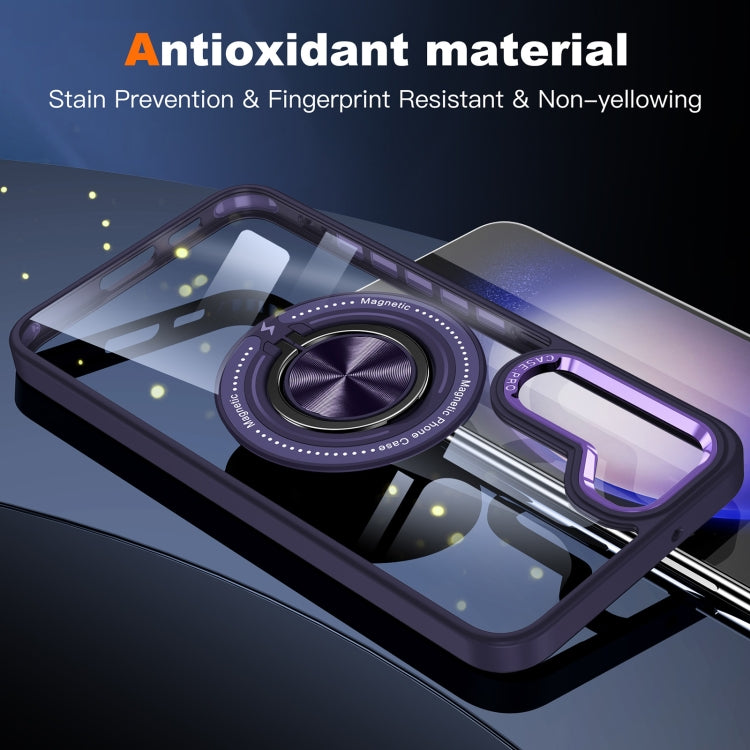 For Samsung Galaxy S23+ 5G Magnetic Rotating Ring Holder Phone Case