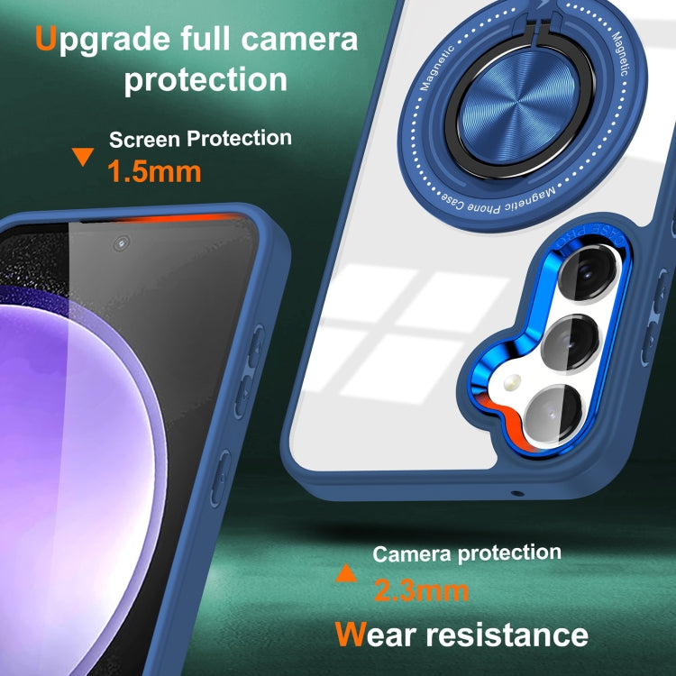 For Samsung Galaxy S23 FE  5G Magnetic Rotating Ring Holder Phone Case