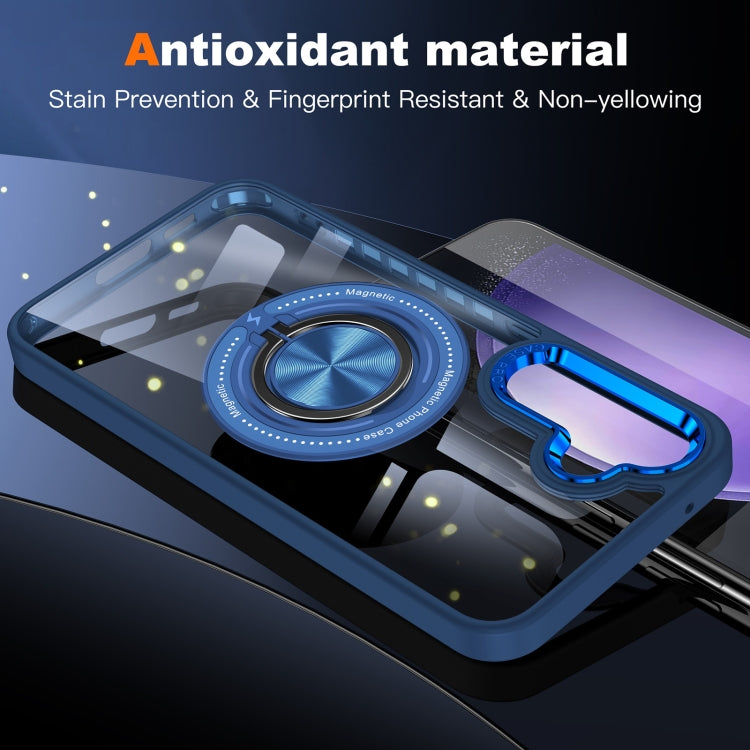 For Samsung Galaxy S23 FE  5G Magnetic Rotating Ring Holder Phone Case