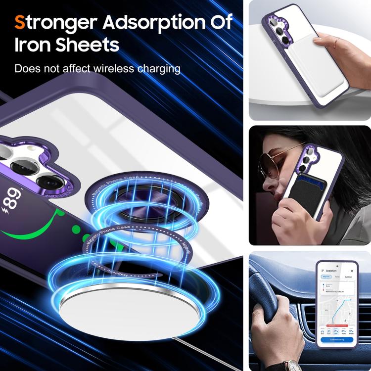 For Samsung Galaxy S26+ 5G Magnetic Rotating Ring Holder Phone Case