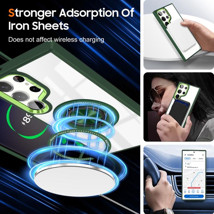 For Samsung Galaxy S26 Ultra 5G Magnetic Rotating Ring Holder Phone Case