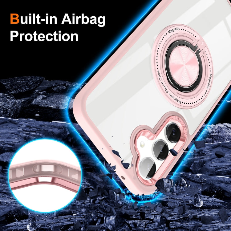 For Samsung Galaxy A15 Magnetic Rotating Ring Holder Phone Case