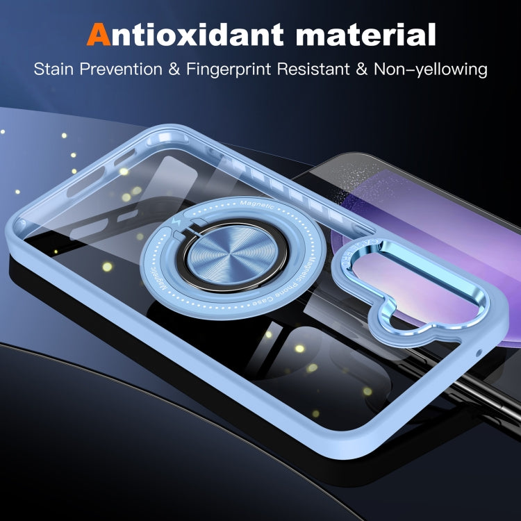 For Samsung Galaxy A15 Magnetic Rotating Ring Holder Phone Case