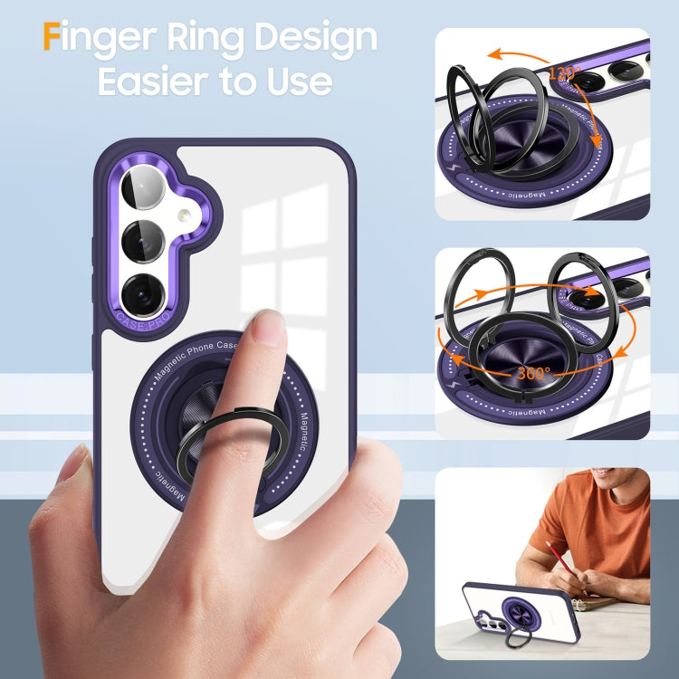 For Samsung Galaxy A15 Magnetic Rotating Ring Holder Phone Case