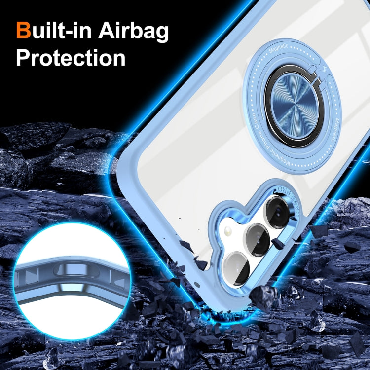 For Samsung Galaxy A35 Magnetic Rotating Ring Holder Phone Case