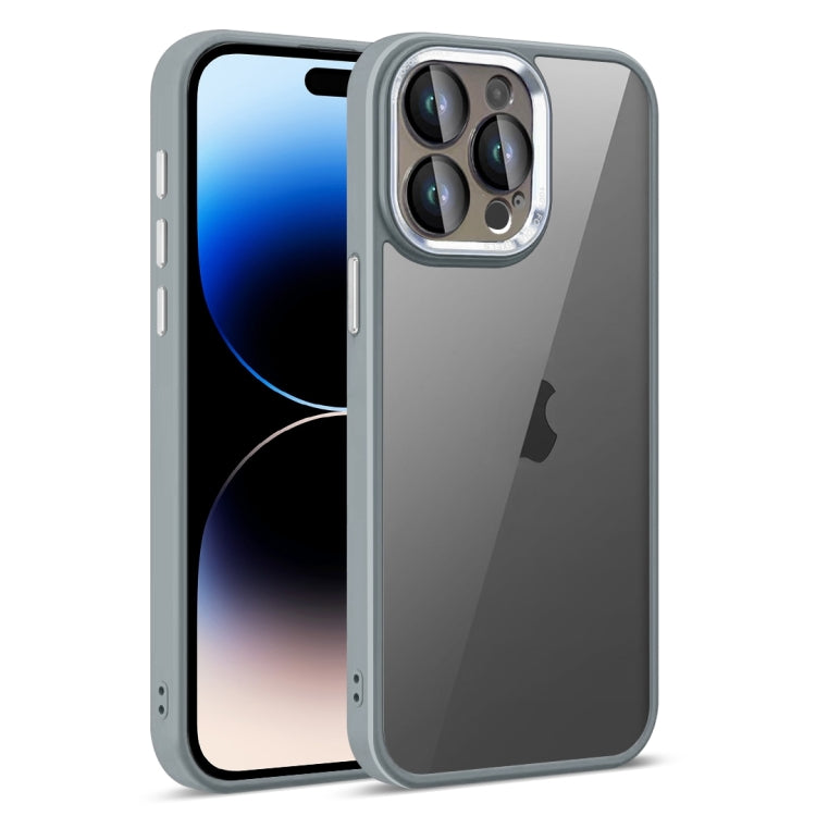 For iPhone 14 Pro Colorful Armor Lens Film Translucent Phone Case