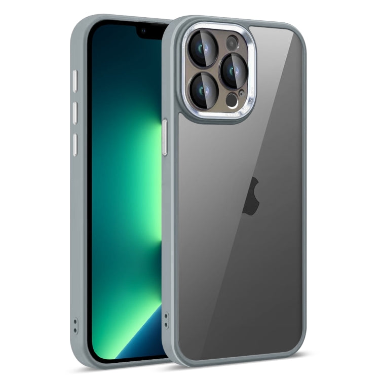 For iPhone 13 Pro Max Colorful Armor Lens Film Translucent Phone Case