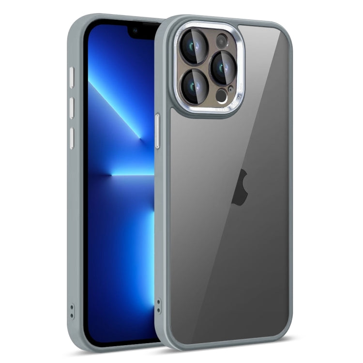 For iPhone 13 Pro Colorful Armor Lens Film Translucent Phone Case