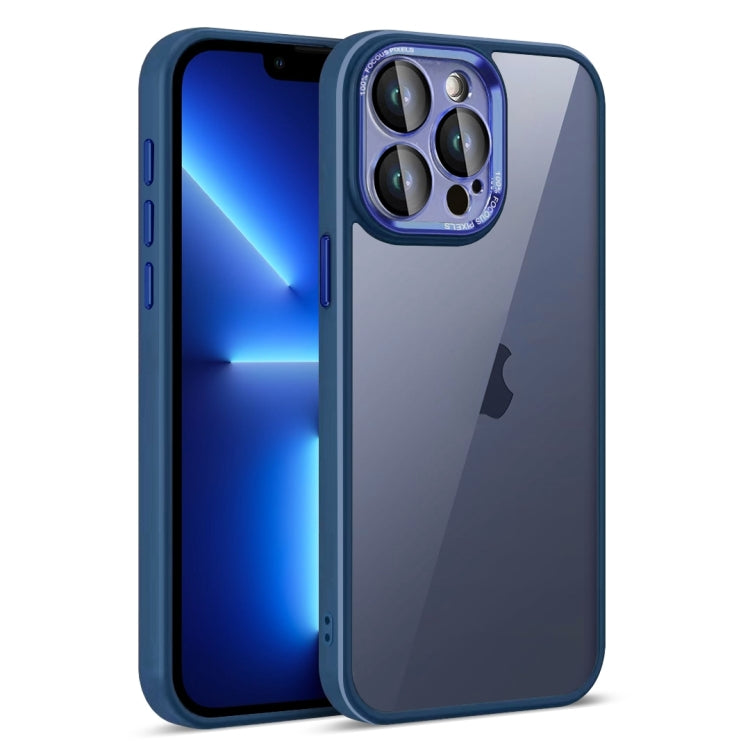 For iPhone 13 Pro Colorful Armor Lens Film Translucent Phone Case